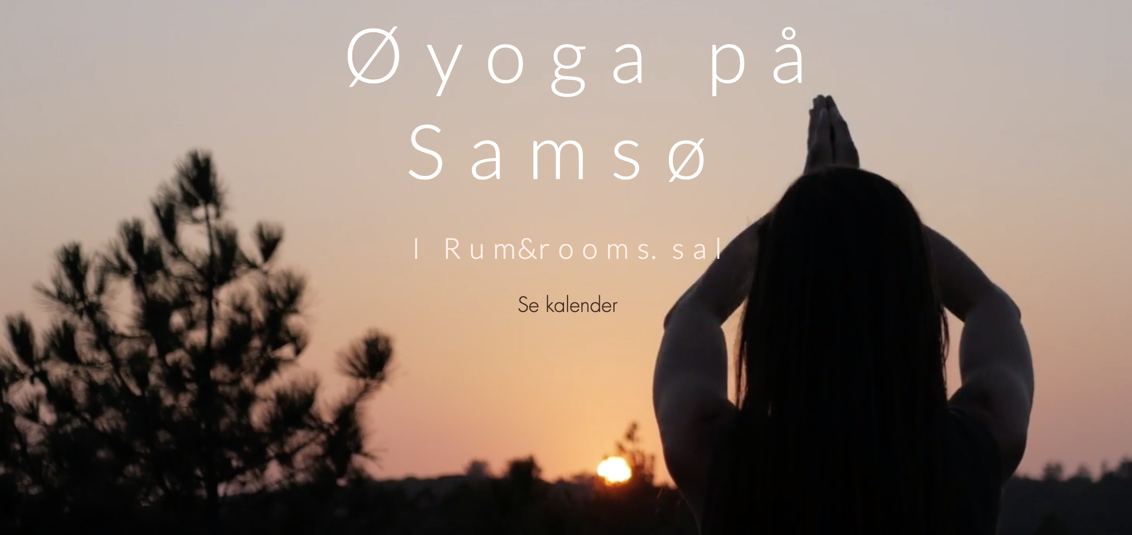 Øyoga på Samsø Drop in yoga 2020